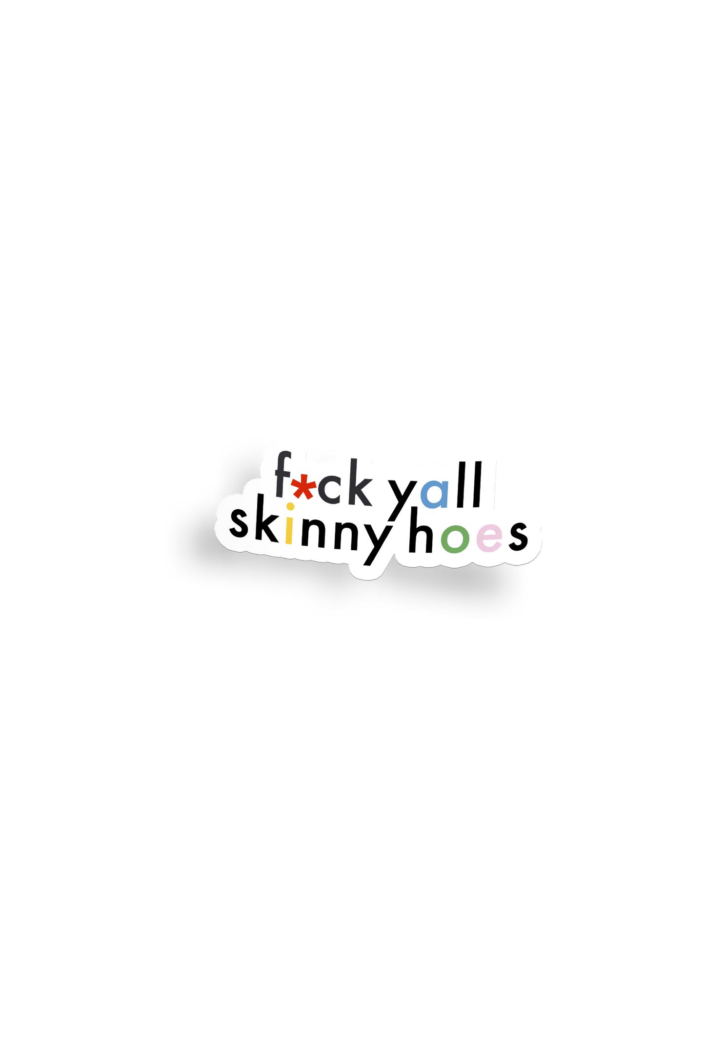 Primary Colors Logo Sticker