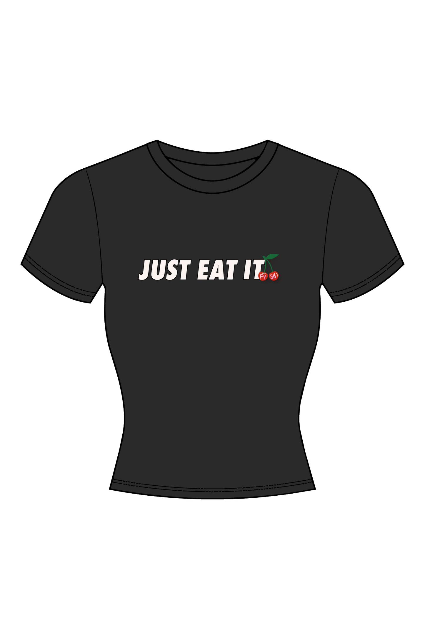 Just Eat It Fitted Tee